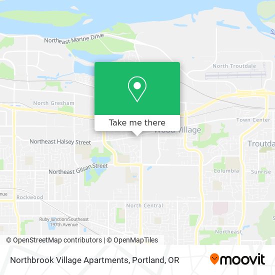 Northbrook Village Apartments map