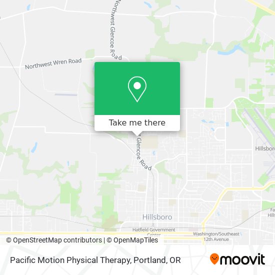 Mapa de Pacific Motion Physical Therapy