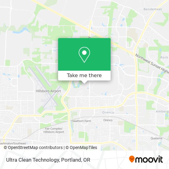 Ultra Clean Technology map