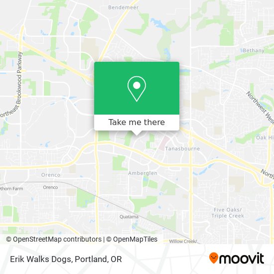 Mapa de Erik Walks Dogs