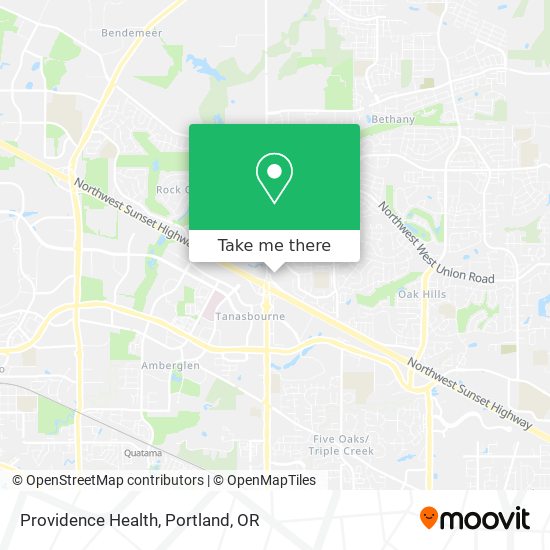 Providence Health map