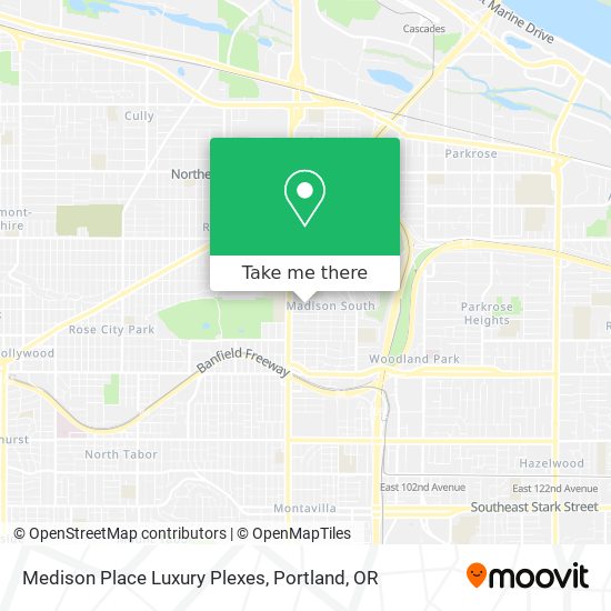 Medison Place Luxury Plexes map