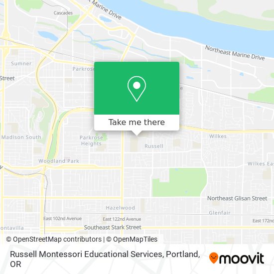 Russell Montessori Educational Services map