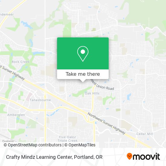 Mapa de Crafty Mindz Learning Center