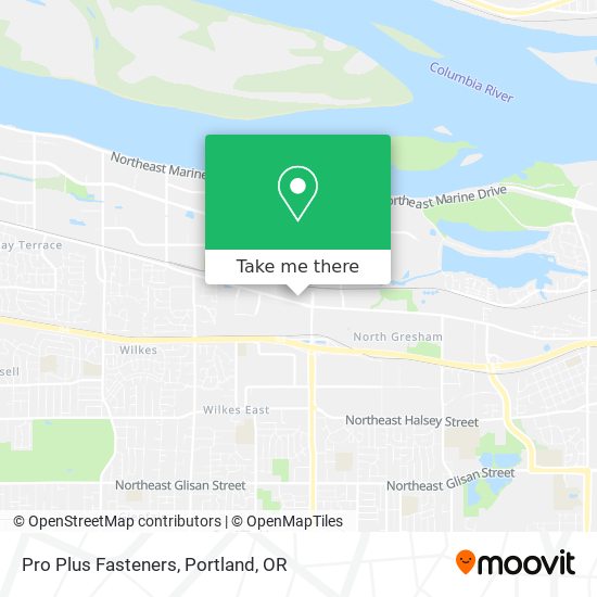 Pro Plus Fasteners map