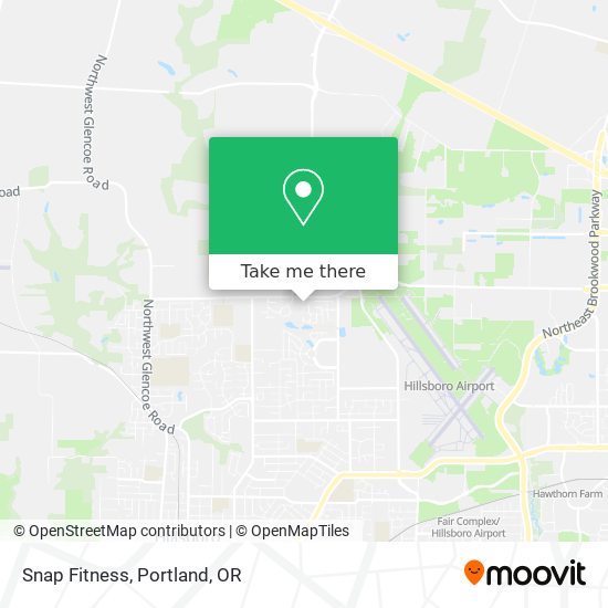 Snap Fitness map