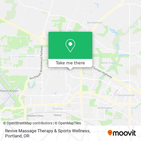 Mapa de Revive Massage Therapy & Sports Wellness