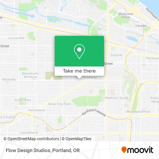 Flow Design Studios map