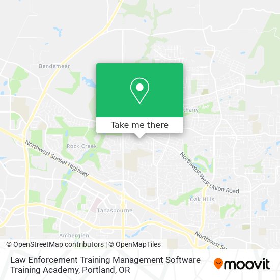 Mapa de Law Enforcement Training Management Software Training Academy