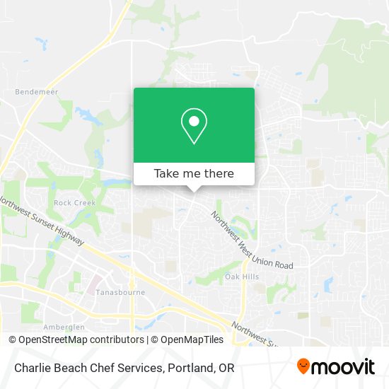 Mapa de Charlie Beach Chef Services
