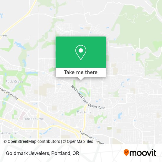 Goldmark Jewelers map