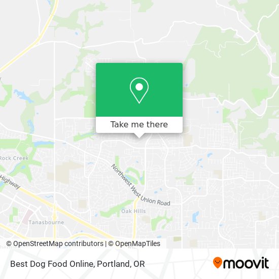 Mapa de Best Dog Food Online