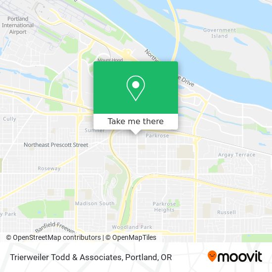 Trierweiler Todd & Associates map