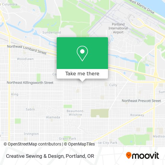 Mapa de Creative Sewing & Design