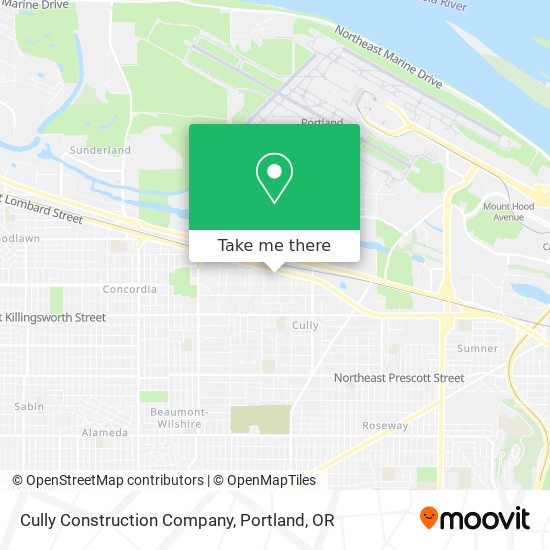 Mapa de Cully Construction Company