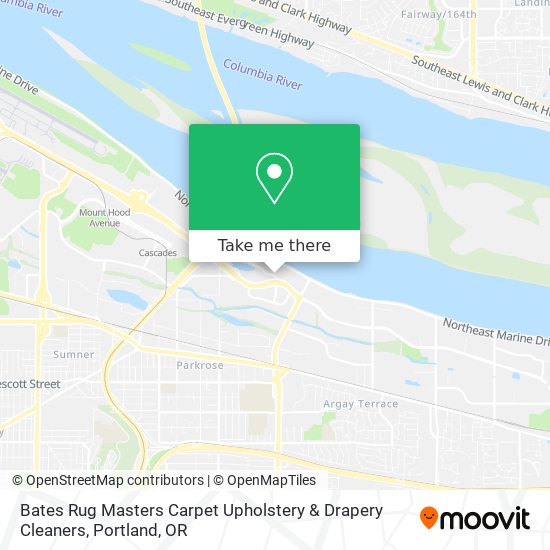 Mapa de Bates Rug Masters Carpet Upholstery & Drapery Cleaners