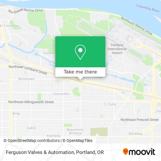 Mapa de Ferguson Valves & Automation