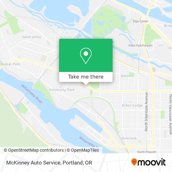 Mapa de McKinney Auto Service