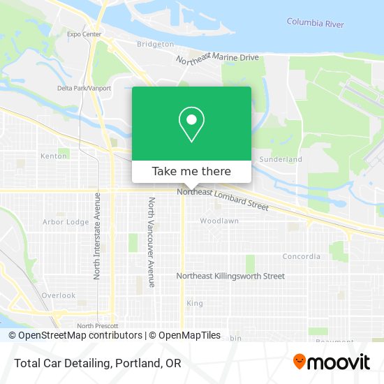 Total Car Detailing map