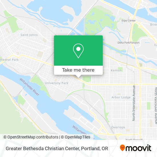 Greater Bethesda Christian Center map