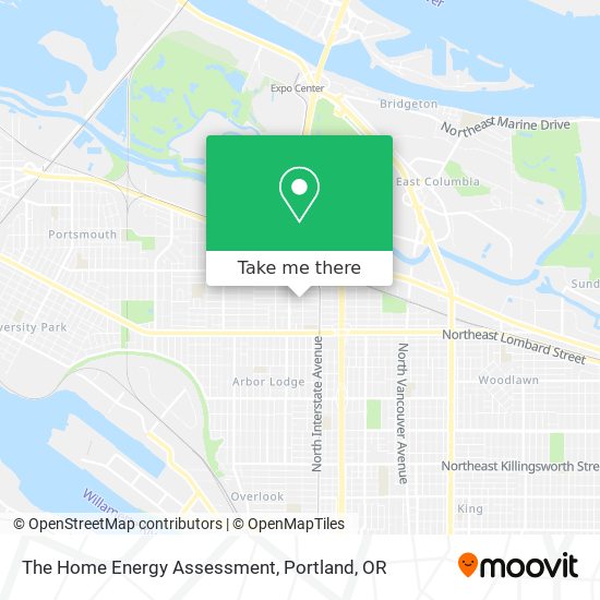 Mapa de The Home Energy Assessment