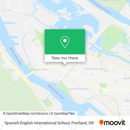 Mapa de Spanish-English International School