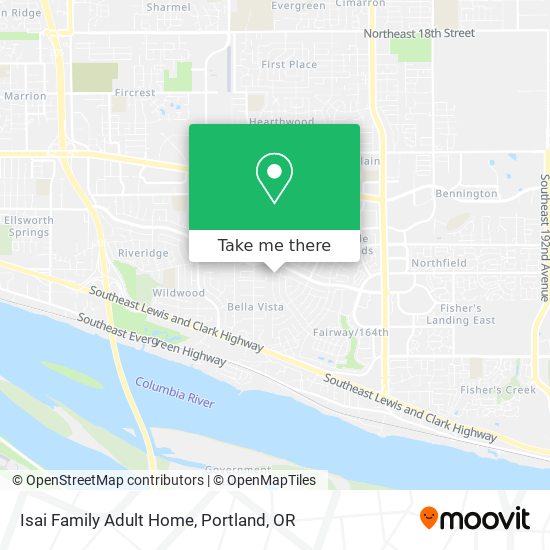 Isai Family Adult Home map