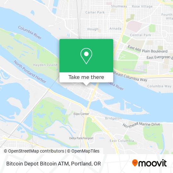 Mapa de Bitcoin Depot Bitcoin ATM