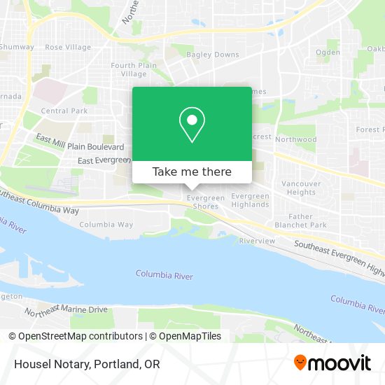 Housel Notary map