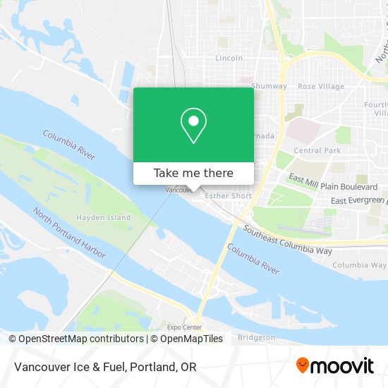 Mapa de Vancouver Ice & Fuel