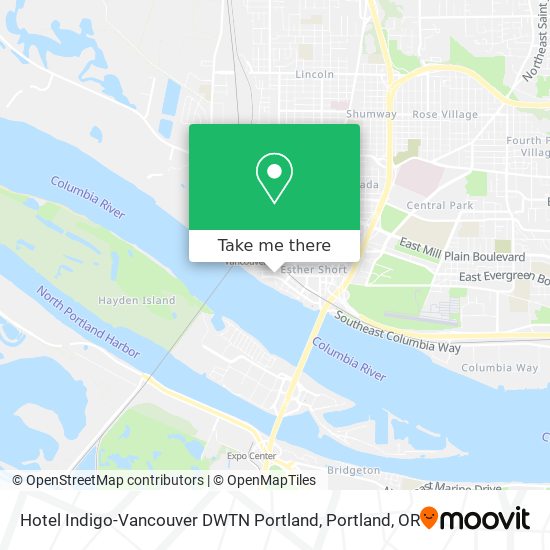 Mapa de Hotel Indigo-Vancouver DWTN Portland