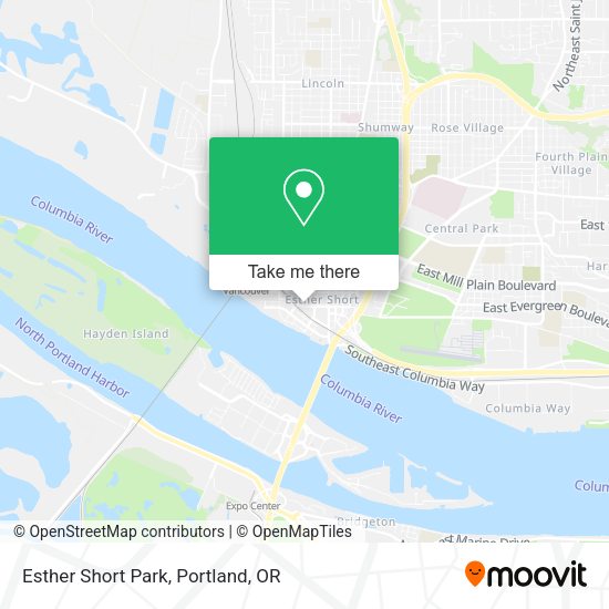 Mapa de Esther Short Park
