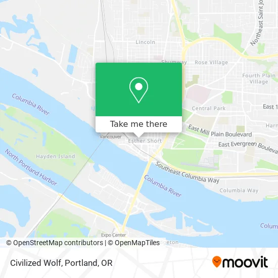 Civilized Wolf map