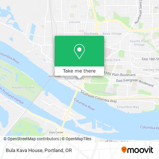 Bula Kava House map