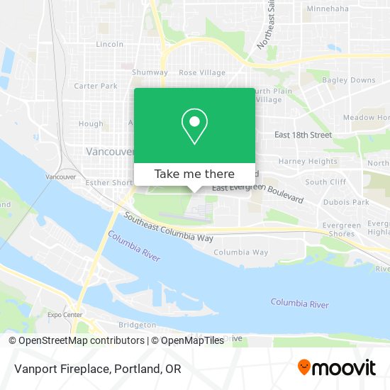 Vanport Fireplace map