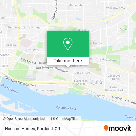 Hannam Homes map