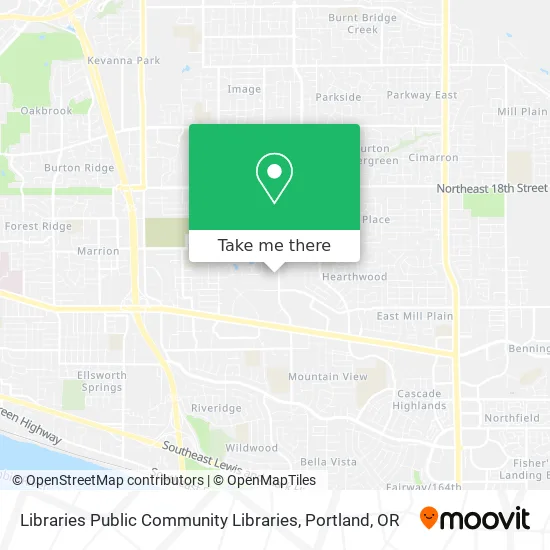 Libraries Public Community Libraries map