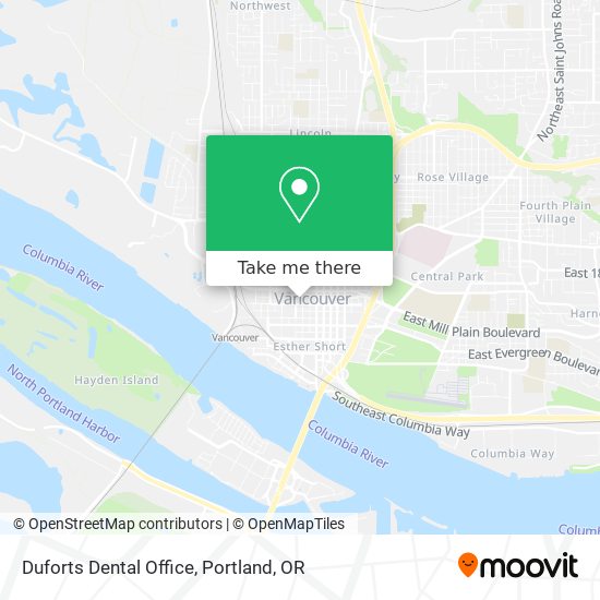 Mapa de Duforts Dental Office