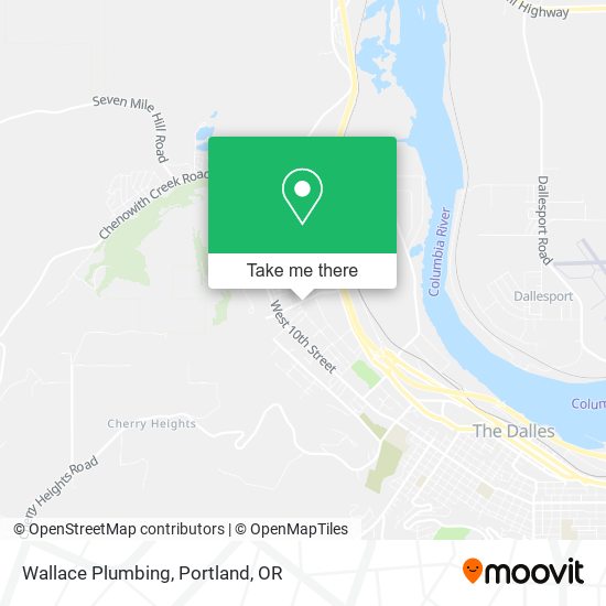 Mapa de Wallace Plumbing