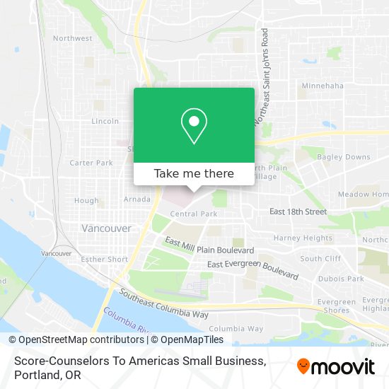 Score-Counselors To Americas Small Business map