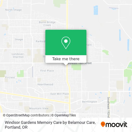 Mapa de Windsor Gardens Memory Care by Belamour Care