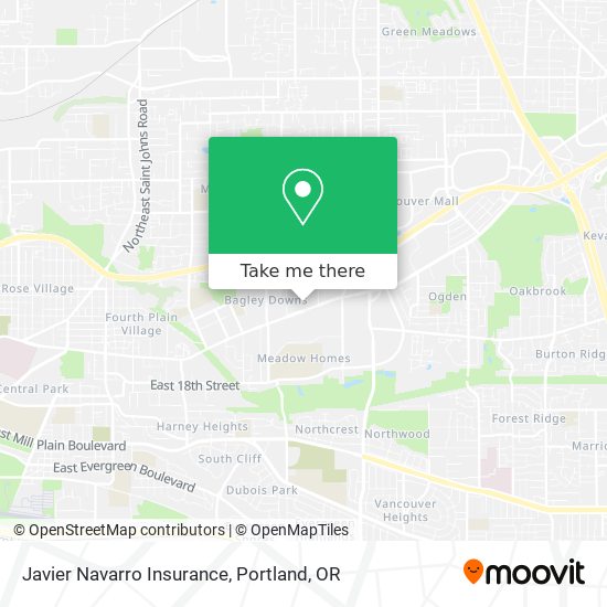 Mapa de Javier Navarro Insurance