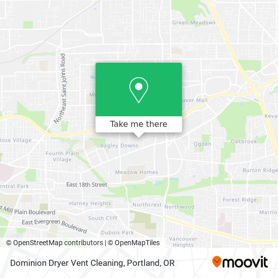 Mapa de Dominion Dryer Vent Cleaning