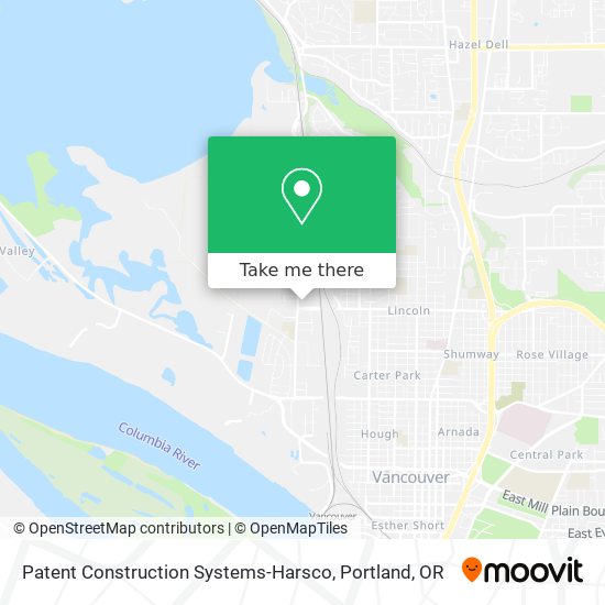 Mapa de Patent Construction Systems-Harsco