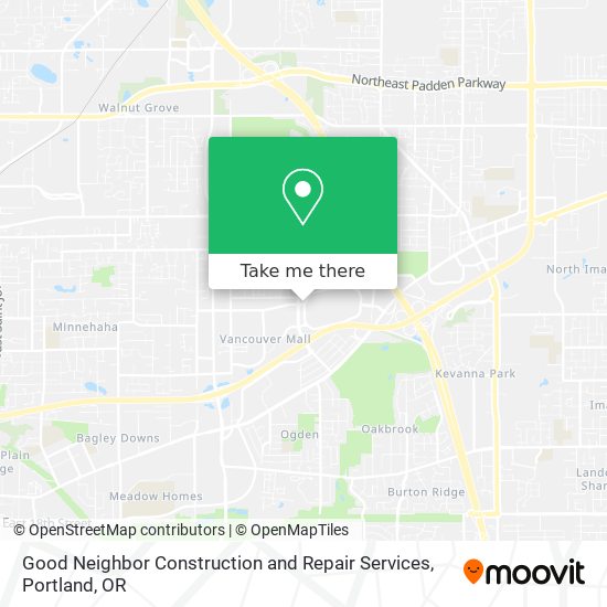 Mapa de Good Neighbor Construction and Repair Services