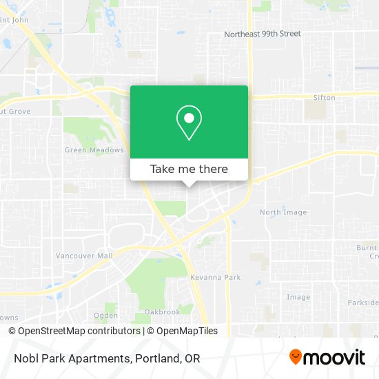 Nobl Park Apartments map