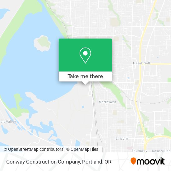 Conway Construction Company map