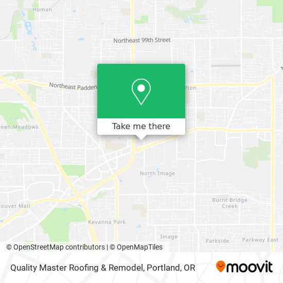 Quality Master Roofing & Remodel map