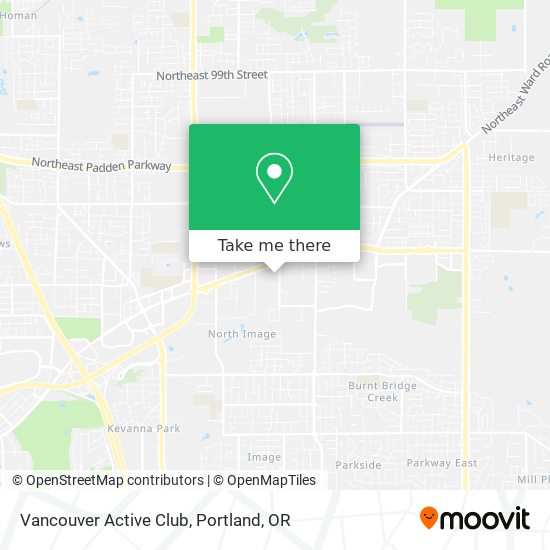 Mapa de Vancouver Active Club