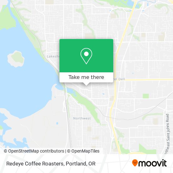 Redeye Coffee Roasters map